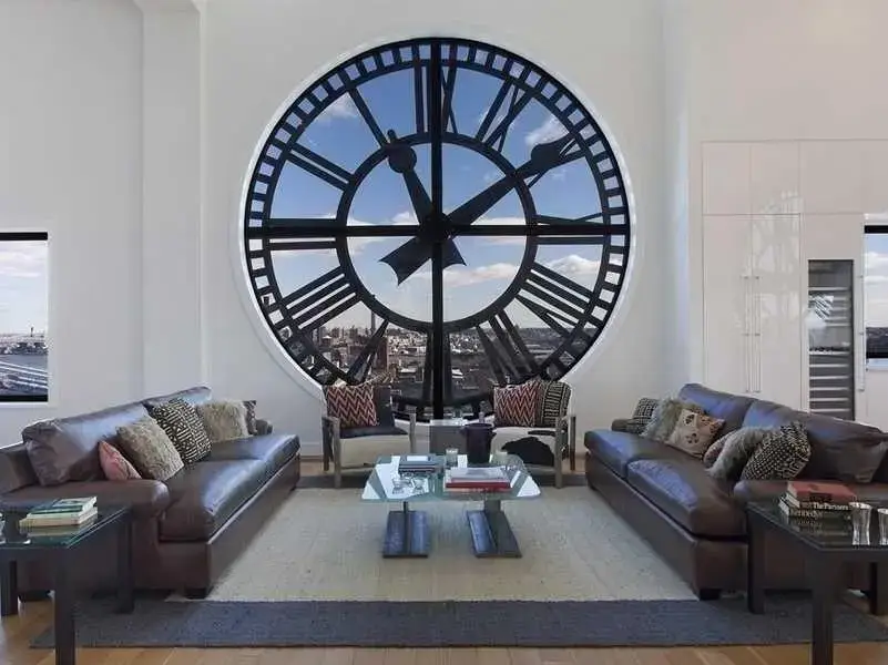 The Pacifica clock in a light-filled bedroom